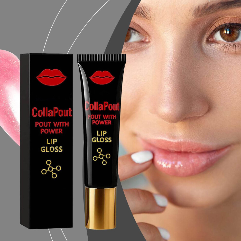 Black (Black) Lip Gloss Advanced Lip Plumper Serum Lip Booster Serum Lip Gloss Serum Lips Enhancer Nourishing Lip 15G