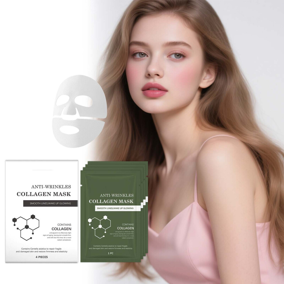 (Multicolor) Moisturizing Facial Mask Tightens Brightens Wrinkle Hydrating And Tearing Facial Mask5ml