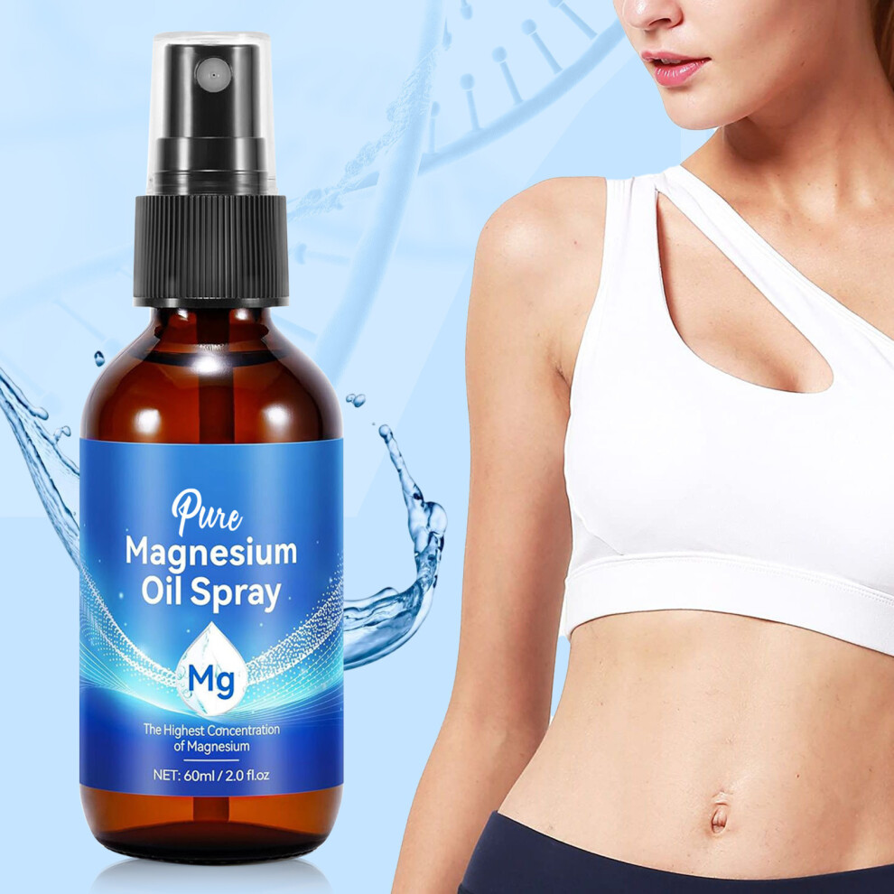 (Multicolor) Magnesia Oil Spray TeaTree Oil Body For Nourishing 60ml