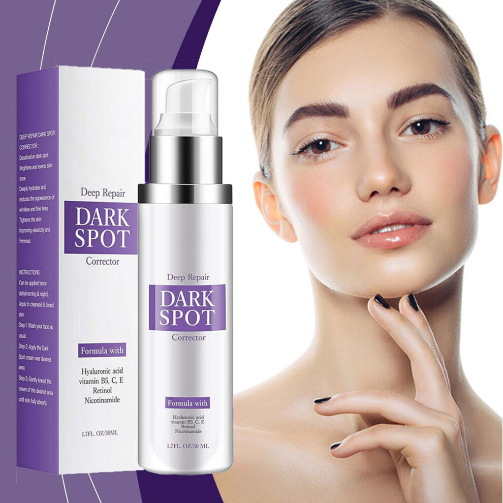 (White) Dark Spots Correcting Serum Brightens Tone And Lightens Dark Spots With Long-lasting Moisturizing Hydrating And Rejuvenating Effects