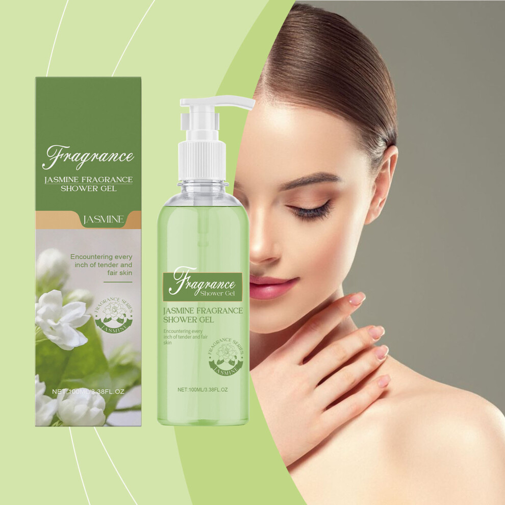 White (White) Cleansing The Body's Continuously Retaining Fragrances Moisturizing And Smoothing The Shower Gel 100Ml