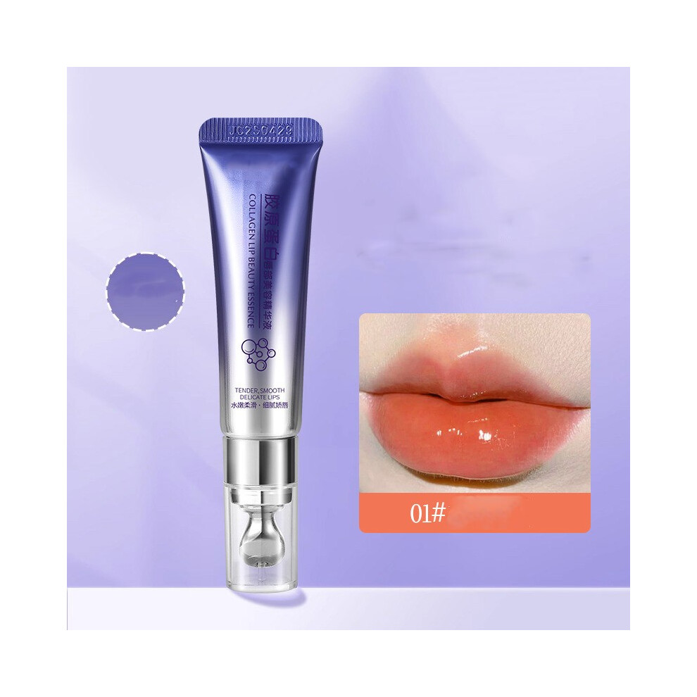 (A) Collagenss Lip Beauty Essences Wrinkle Fading Lip Lines Moisturizing Brightening Lip Color