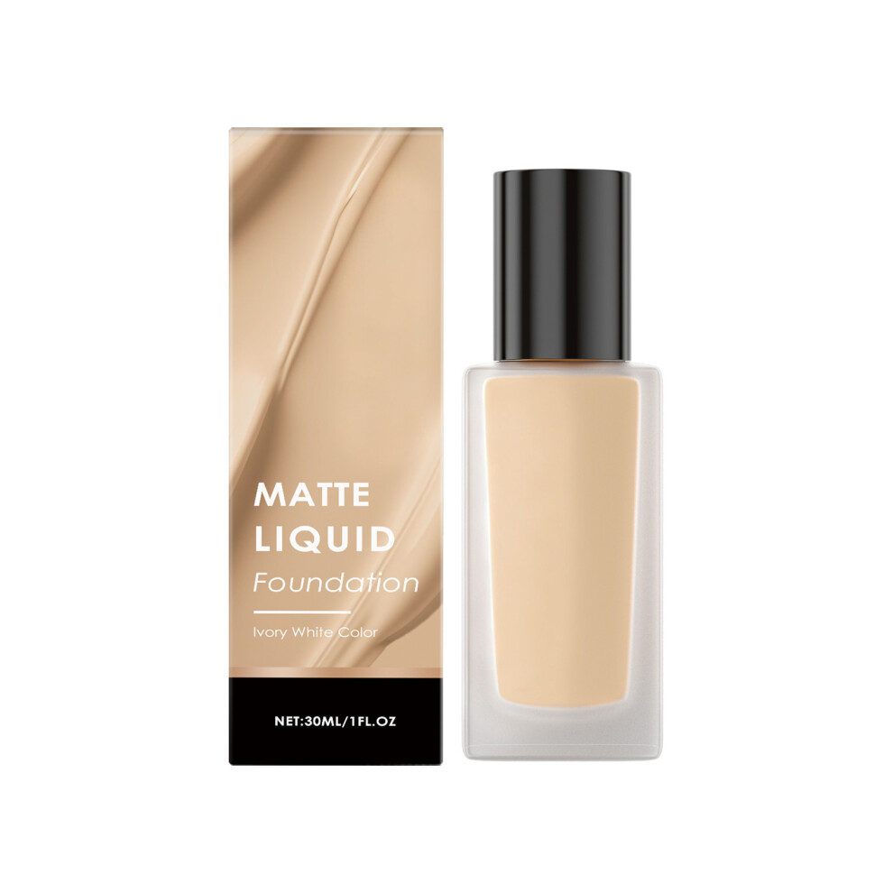 (B) Matte Liquid Long-lasting Makeup Concealer And Moisturizing 30ml