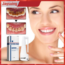(White) Tartar- Dissolving Spray Tartar Removal Teeth Cleaner Powerful Stain Removal Toothpaste Instant Whitening Natural Toothpaste Clean Mouth
