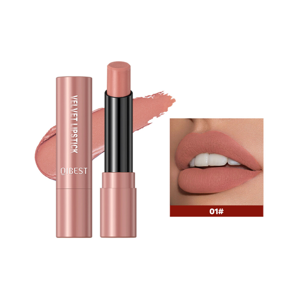 (A) Non Stick Cup Matte Lipstick  Velvet Lipstick Long Lasting Matte Lip Gloss Lipstick