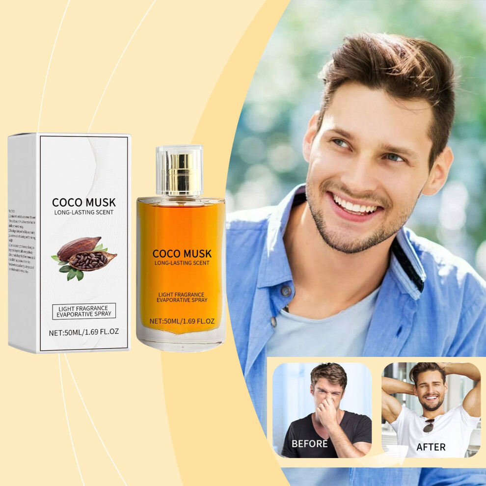 Yellow (Yellow) Men's Perfume Cologne Perfume Lasting Perfume Elegant And Fresh 50Ml