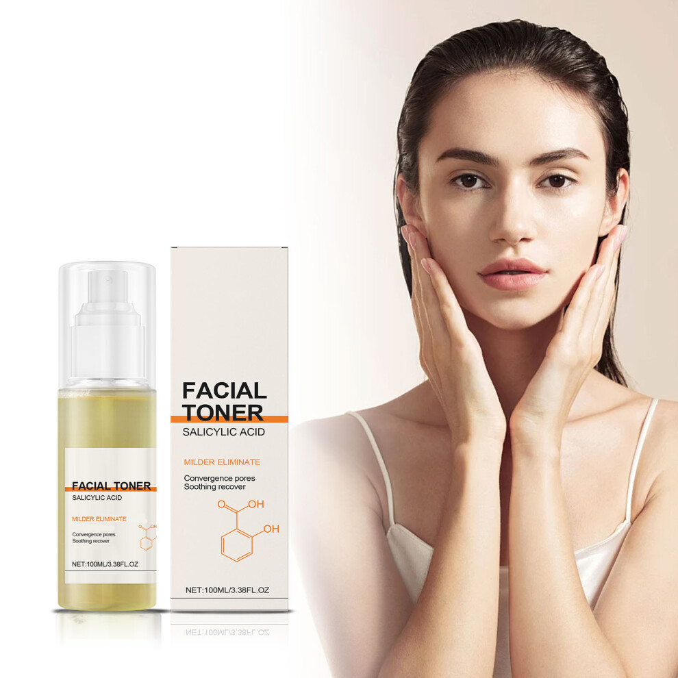 (Multicolor) Moisturizing Toner Hydrating Nourishing Care Antiwrinkle Moisturizing Refreshing Facial Water 100ml