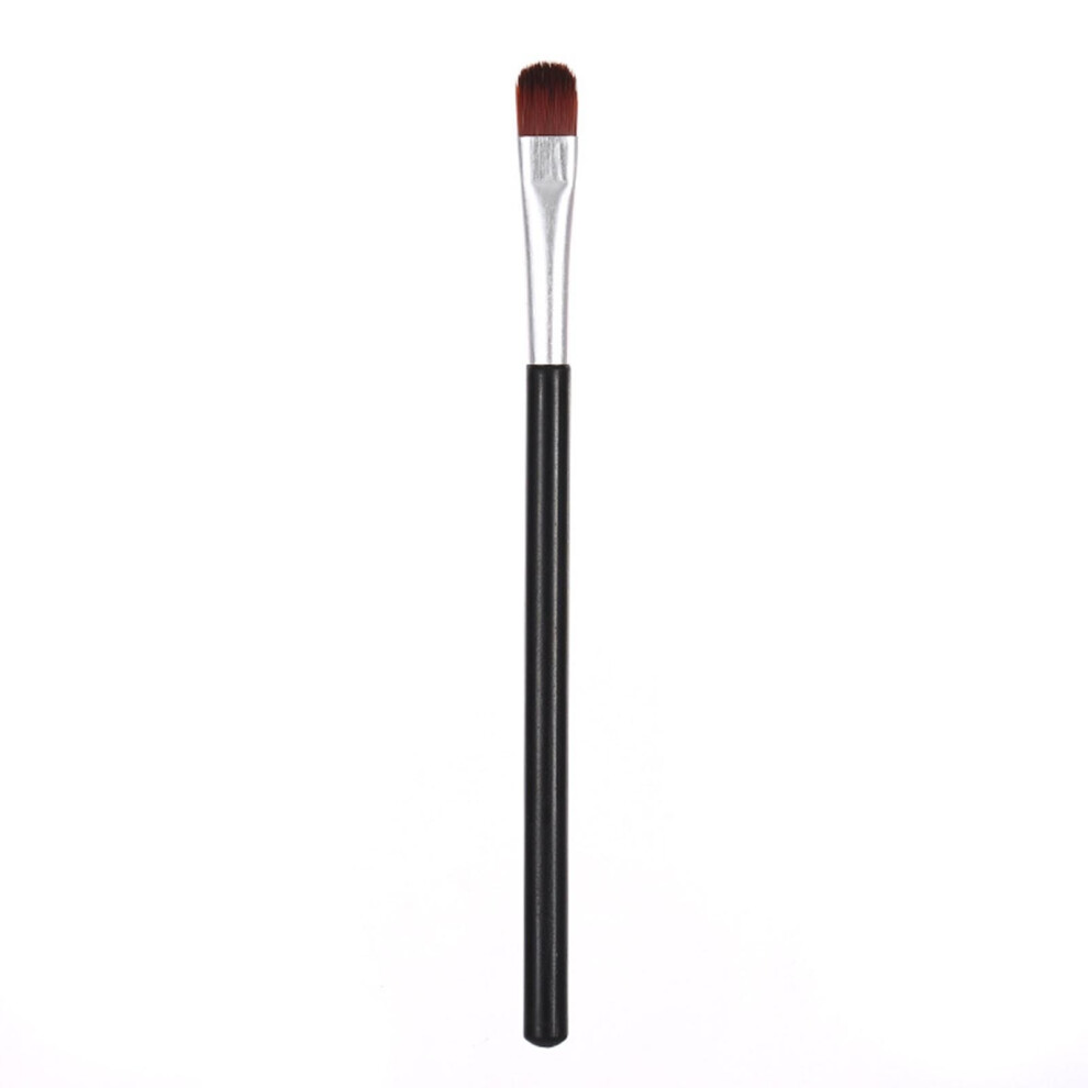 Silver (Silver) Eyeliner Brush Precision Ultral Thin Angle Eye Liner Brushes Fine Point With Flat Synthetic Bristles For Creating Lines Detailed Eye Looks