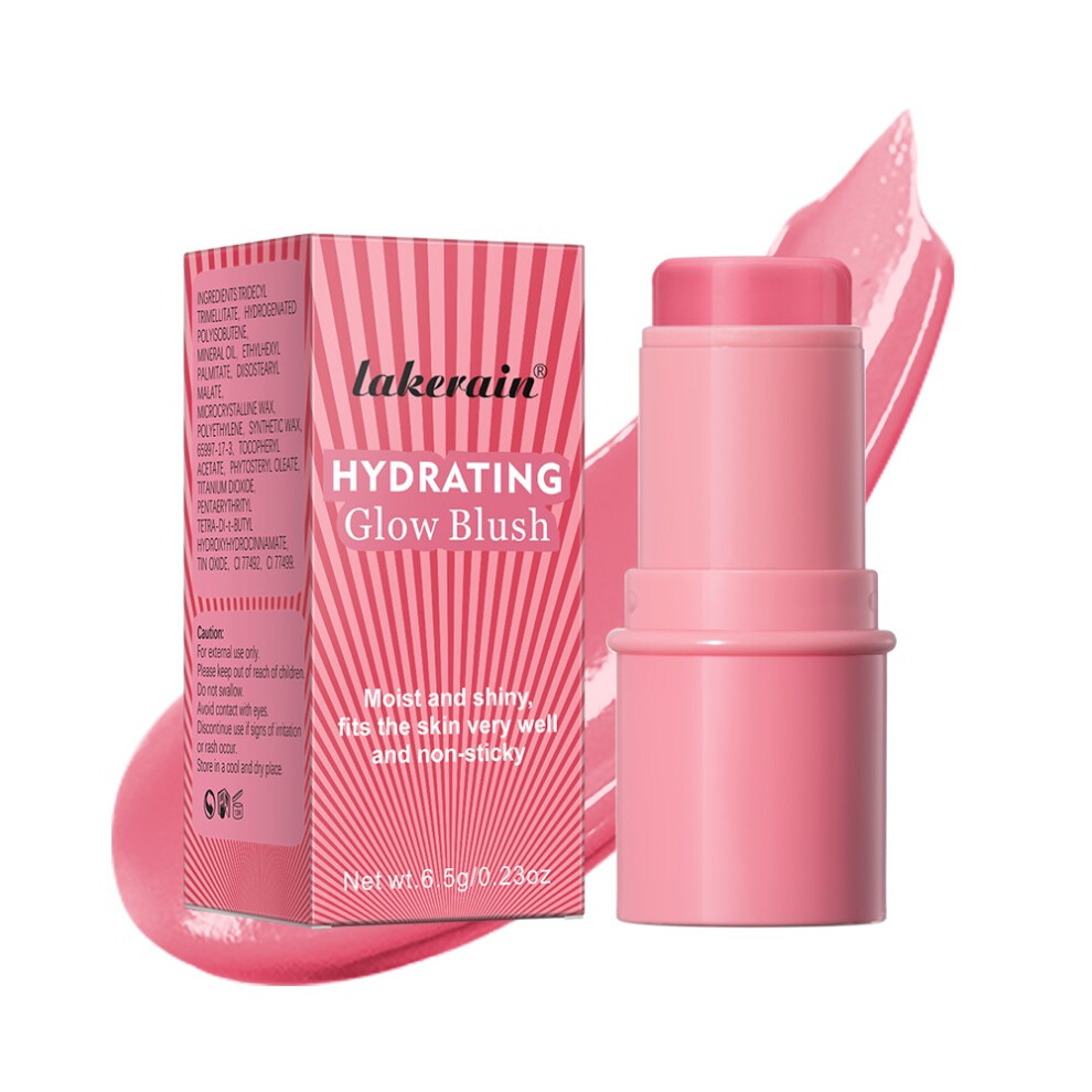 (A) Waterlight Powder Blusher Stick Naturally Brightens The Fine High Gloss Powder Blusher Stick