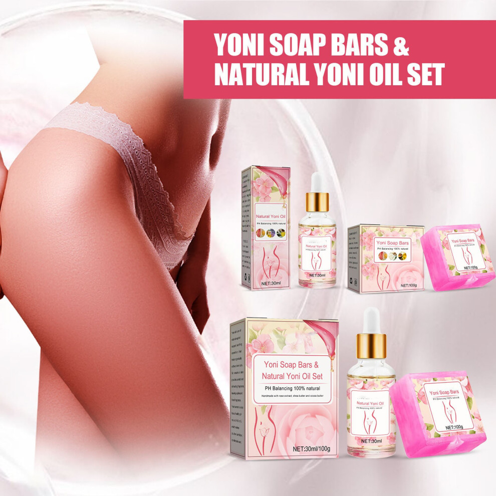 White (White) Wash For Women Eliminates Odour Solid Soap Female Oil Natural Bar 100G