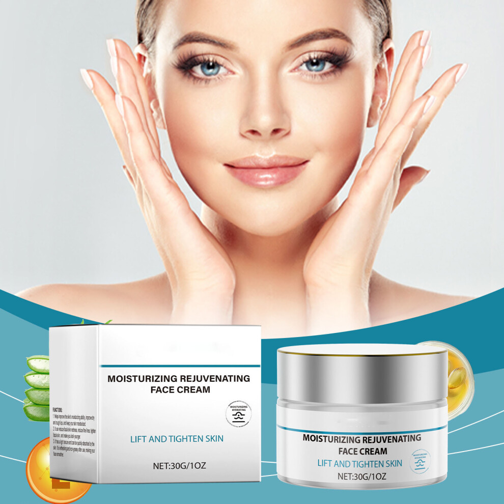 (Multicolor) Face Firming Moisturiser Hydrating Moisturiser Moisturising Firming 30g