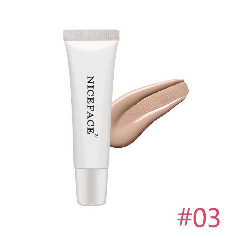 Cream (Multicolor) Long Lasting Matte Liquid Concealer Moisturizing Foundation