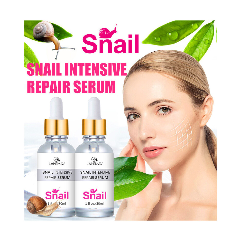 (White) Snail Facial Moisturizes, Firms, Fades Fine Lines And Melanin 30ml