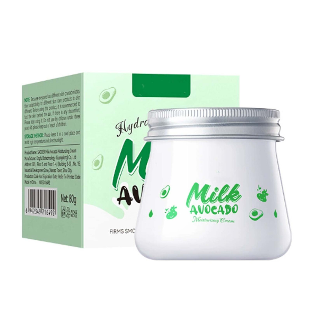 Cream (A) Milk And Fruit Is Delicate And Hydrating Moisturizing Is Refreshing And Not Greasy Suitable For All Types 80G