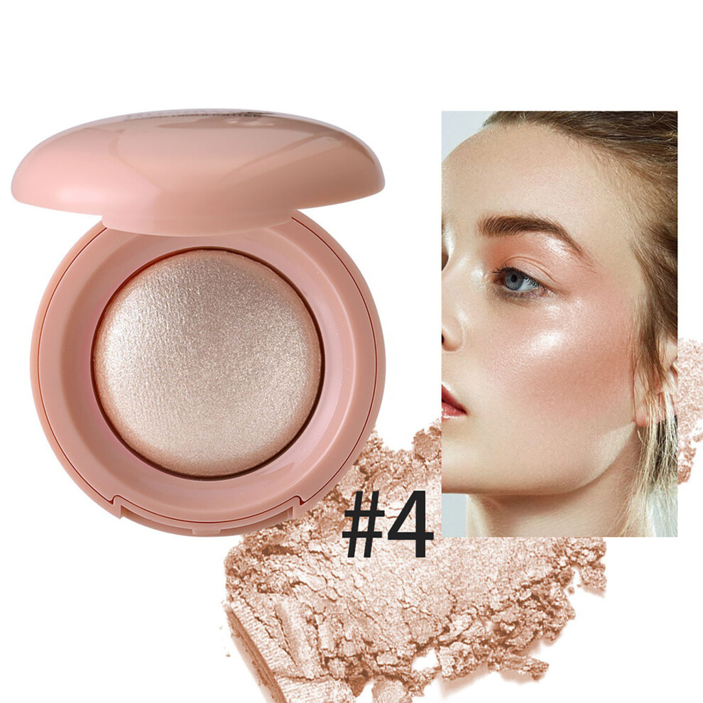 (D) Baked Highlighting Blush Soft Pinch Luminous Blush Natural Finish - Buildable Color Shape   Highlight