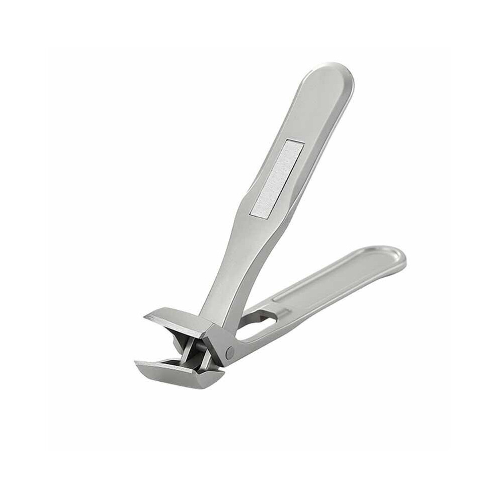 (B) Style Beveled-edge Curved Nail Clippers Stainless Steel -proof Portable Suitable For Thick And Hard Nails