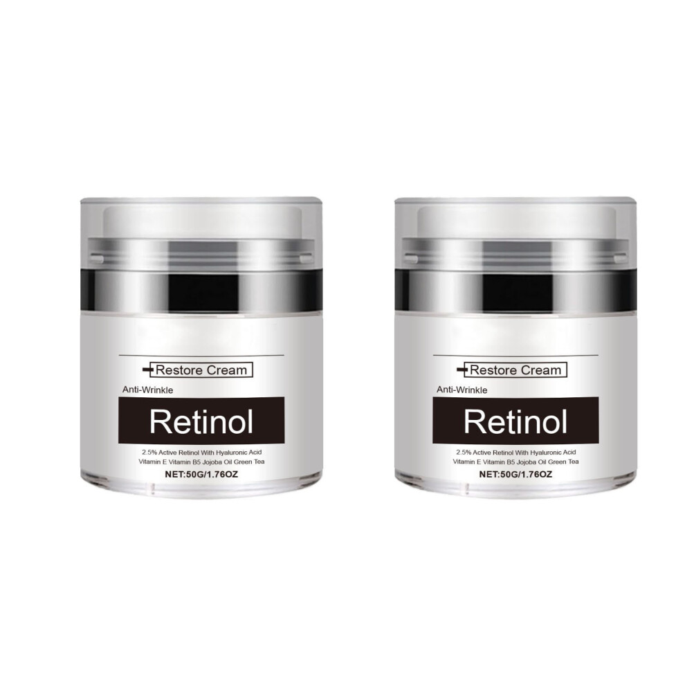 Cream (A) Retinol Face Retinol Moisturizer Retinol Retinol Wrinkle Face Reduces Wrinkles And Firms 50G