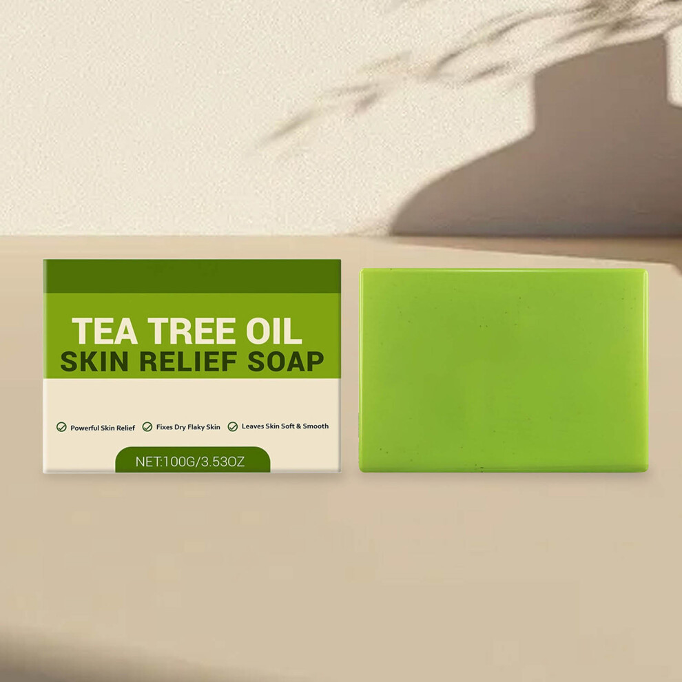 (Green) Tree Oil Relieving Soap Reduces Redness And Cares For Health
