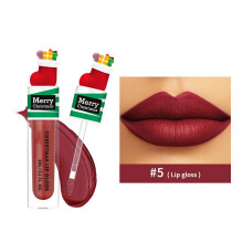 (E) Christmas Lip Shine Liquid Lipstick Lip Gloss 3ml
