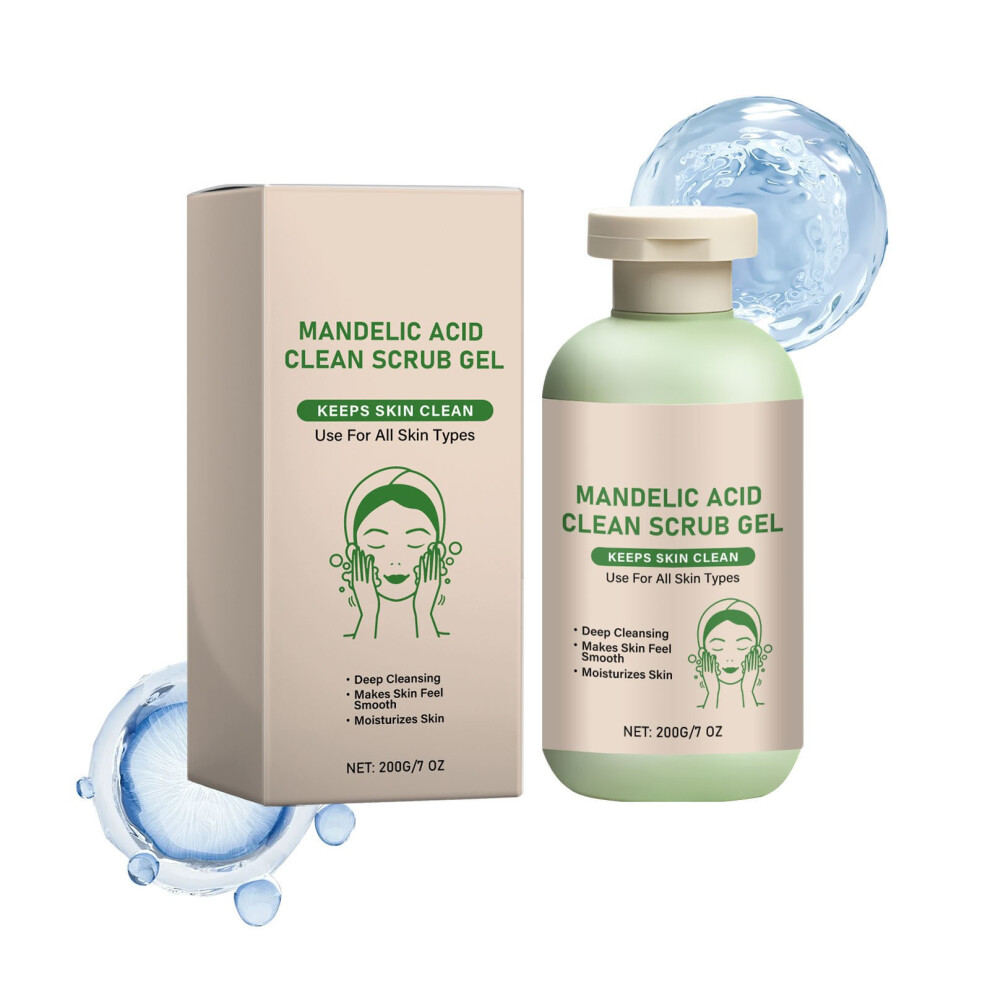 Orange (A) Body Exfoliating Gel Deep Body Cleaning Moisturizing Mild Mud Scrubbing Dead Removal Pore Cleaning And Exfoliation 200G