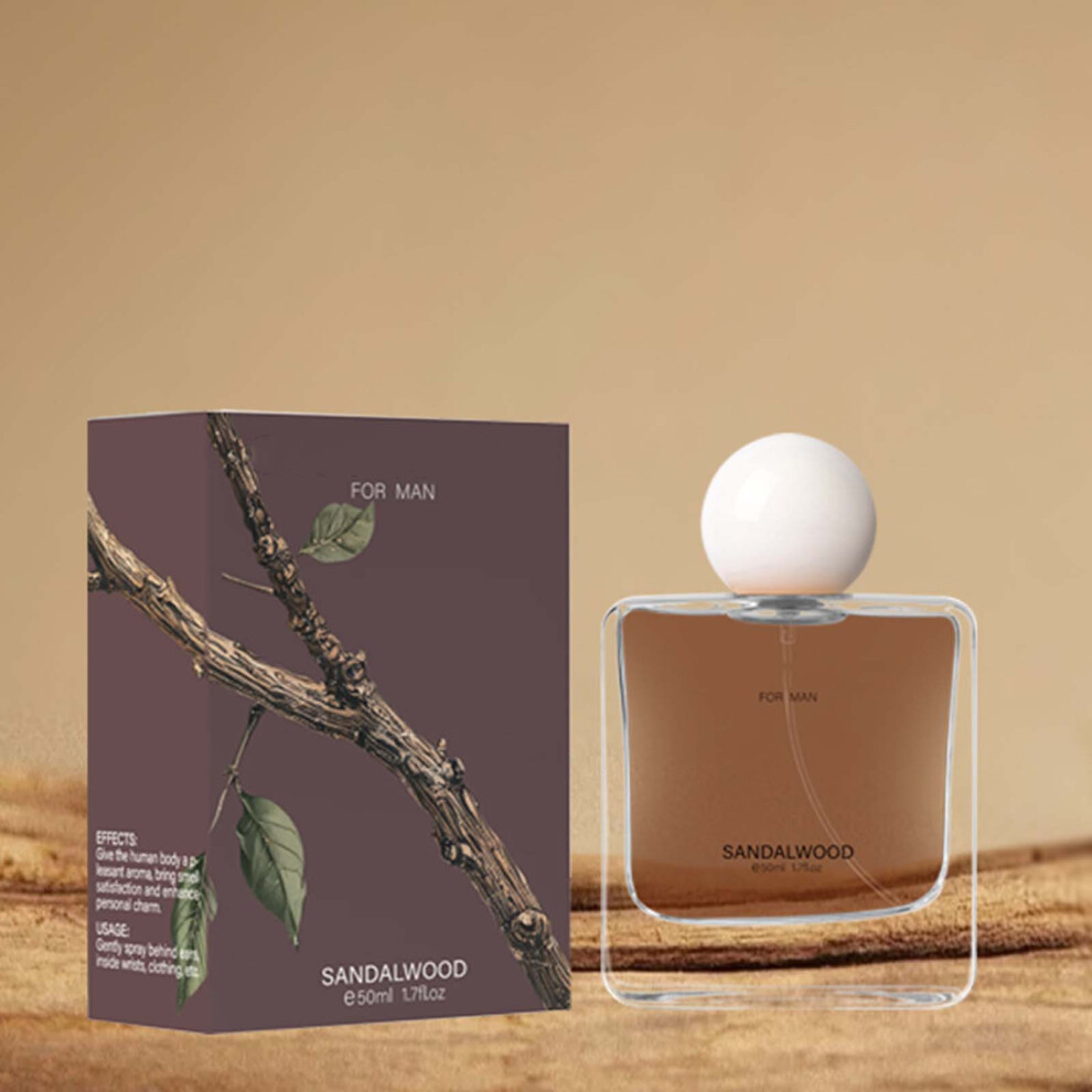 (Multicolor) Sandalwood Wood Perfume For Ladies Fresh And Lasting Small Group 50ml