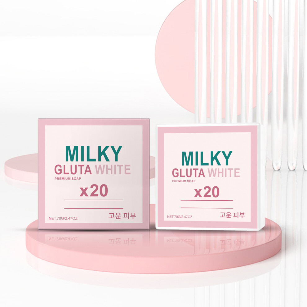 White (White) Deep Cleansing Nourishing Milk Soap Care Soap Fragrant And Foam 70G