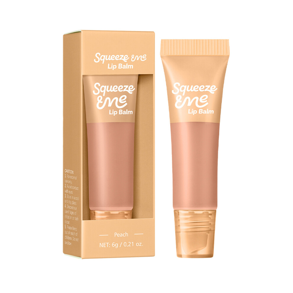 Peach (C) Lip Balm - Hydrating Lip Balm With Sheer Tint And 5 Yummy Scents