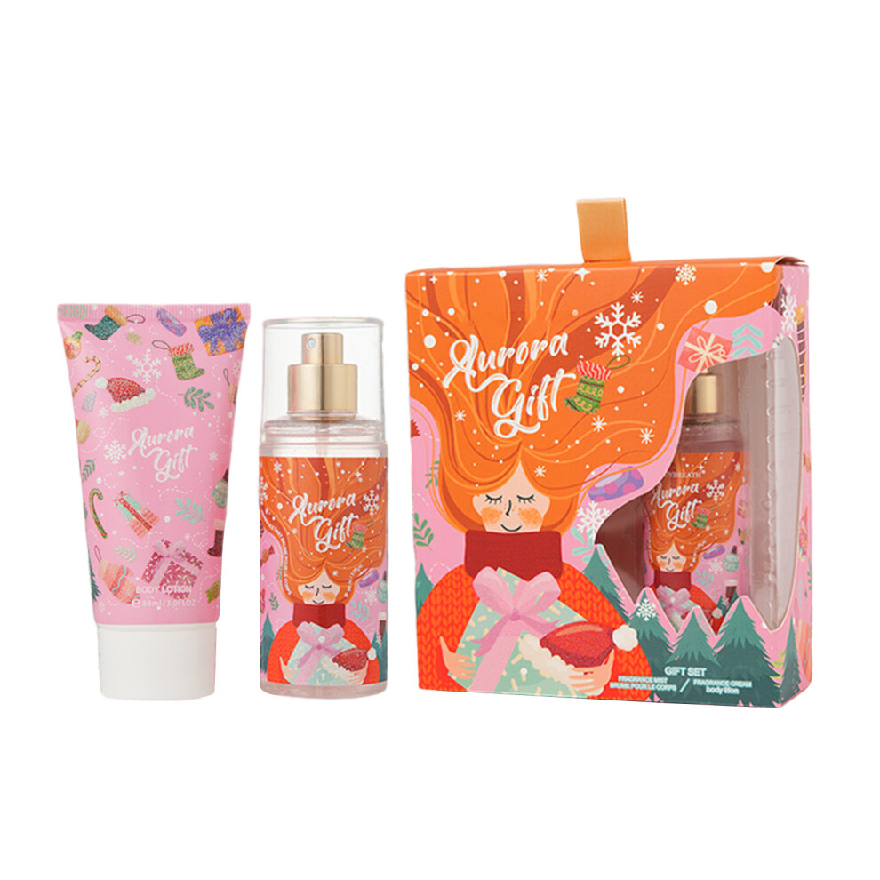 (B) Body Milk Women's Perfume 88ml Set