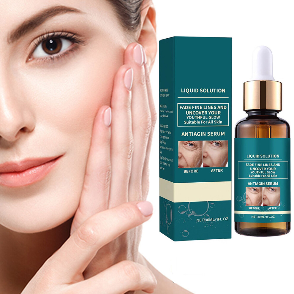 (Multicolor) Instant Results Facial -Wrinkle Serum Firming -Aging Dramatically Reduces Fine Lines Wrinkles Serum Hydrating And Moisturizing 30ml