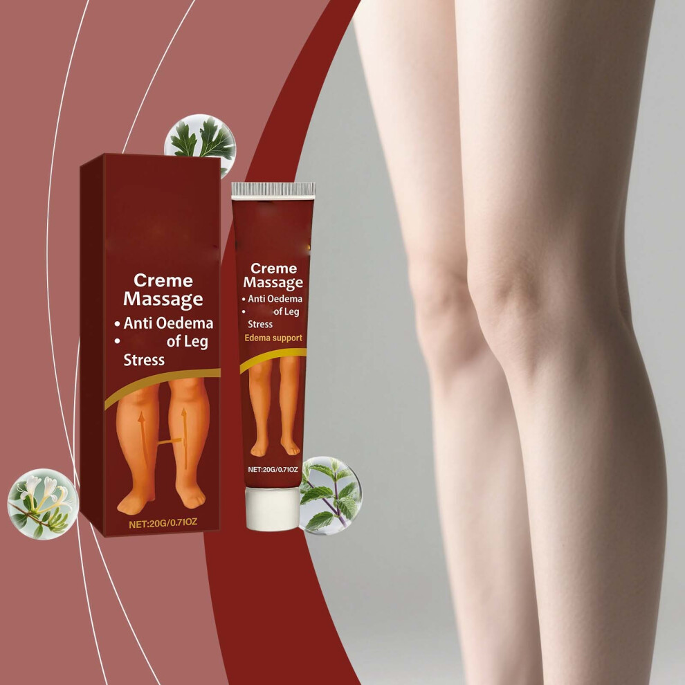 (Red) Leg Soothing Cream Massage Cream-image-OPC-PM9PBMB-NEW