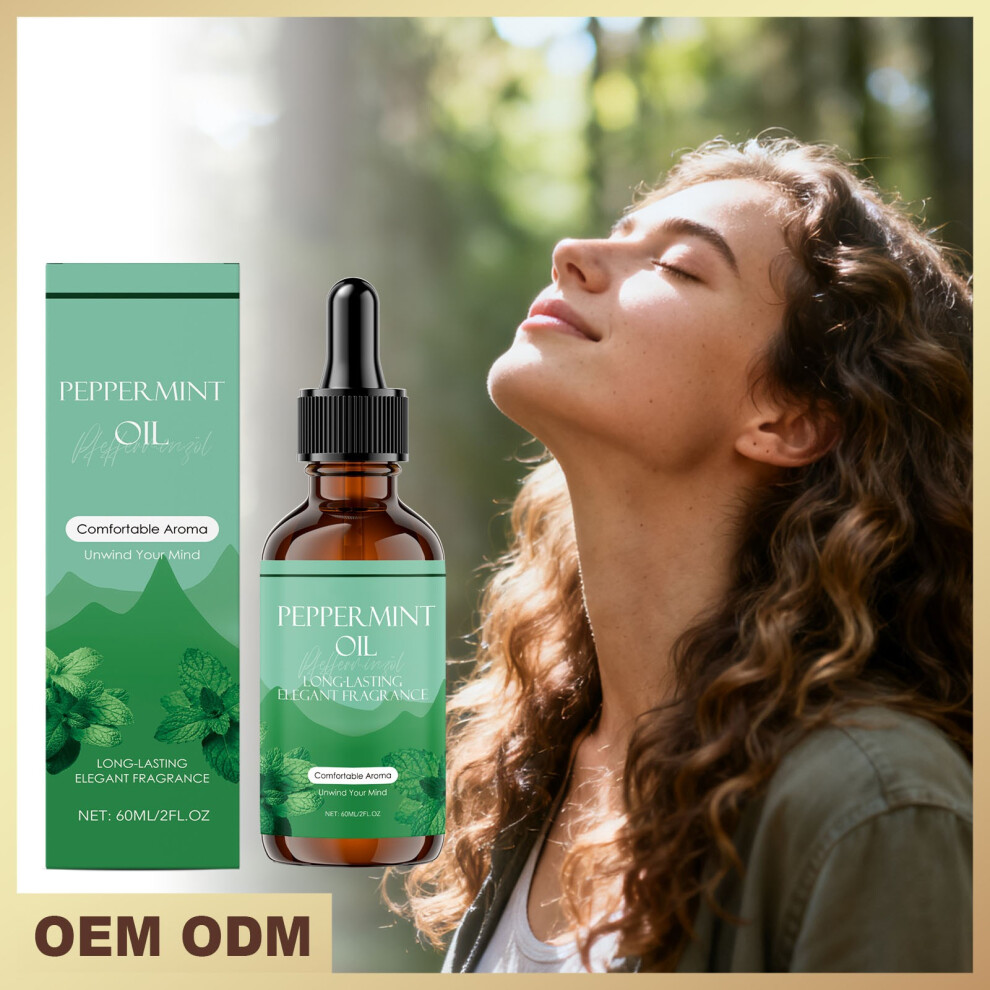 Green (Green) Aromatherapy Oil For Relaxation Warm Mood Perfume Diffuser 60Ml Bath Massage Oil