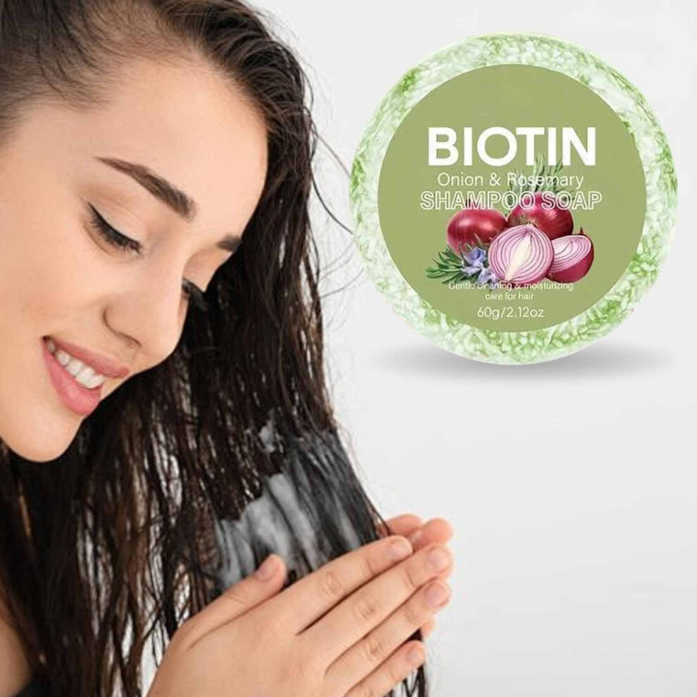 Green (Green) Shampoo Moisturizing Biotin Shampoo Refreshing Rosemarys And Onions Extract