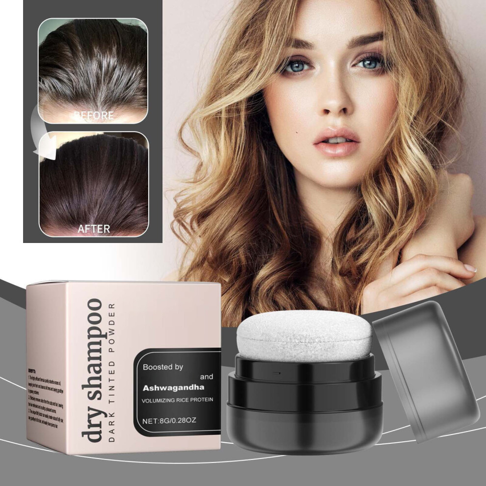 (Black) Hair Degreasing Fluffies Powder Fluffies Artifact Bangs Degreasing No-wash Dry Hair Powder