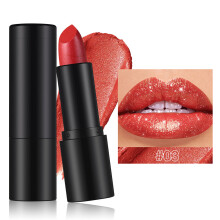 (C) Flash Lipstick Is Easy To Apply And Not Easy To Stick To The Cup. Metallics Lipstick 4g