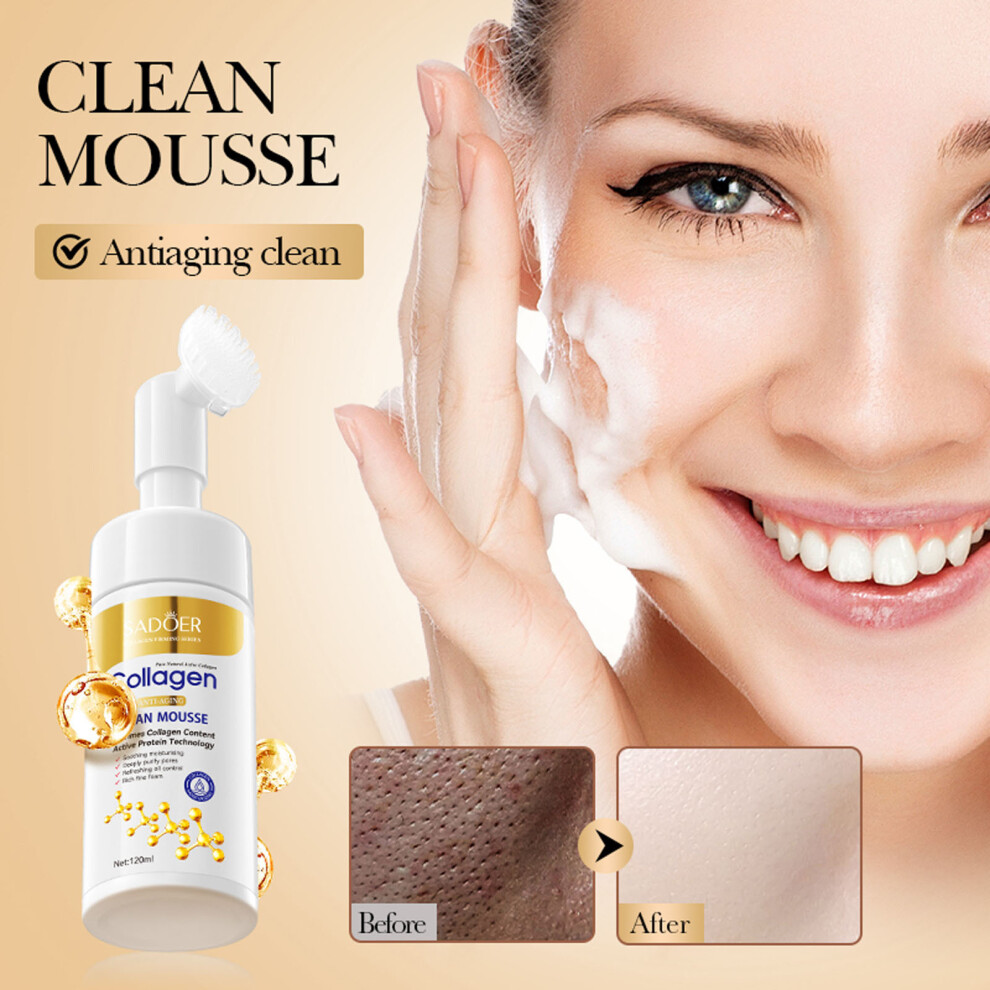 (Multicolor) Cleansing Mouss Facial Cleansing Pore Cleansing 120ml