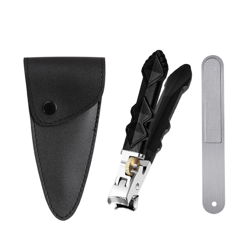 (Multicolor) Stainless Steel Long Large Open Nail Clippers Nail Scissors Large Opening Grip Nail Clippers Nail Set