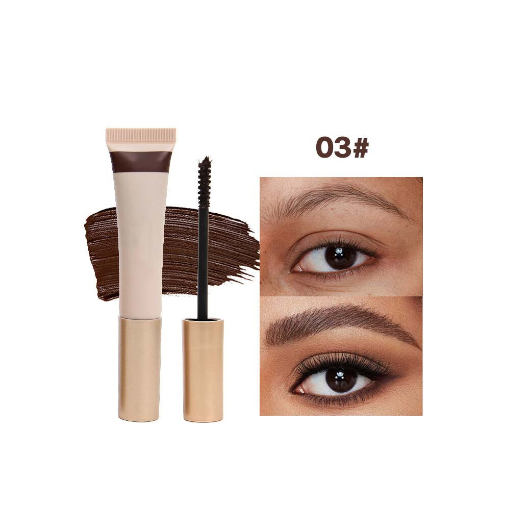 (C) Colored Eyebrow Is Long-lasting And Not Easy To With Clear And Natural Three-dimensional
