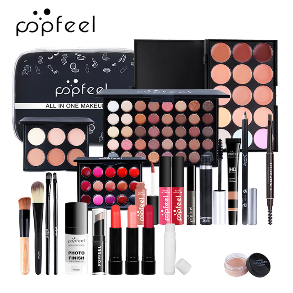 Light (Multicolor) Makeup Set Female Beginner Student Novice Full Set Of Makeup Gift 24Pcs