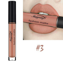 (C) Lip Gloss Liquid Matte Lipstick Non-stick Cup Matte Makeup 3.5ml