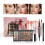 (Black) Eye Makeup Set 40 Colour Eyeshadow Paletted Non Eyeliner Eyeshadow 3ml 1