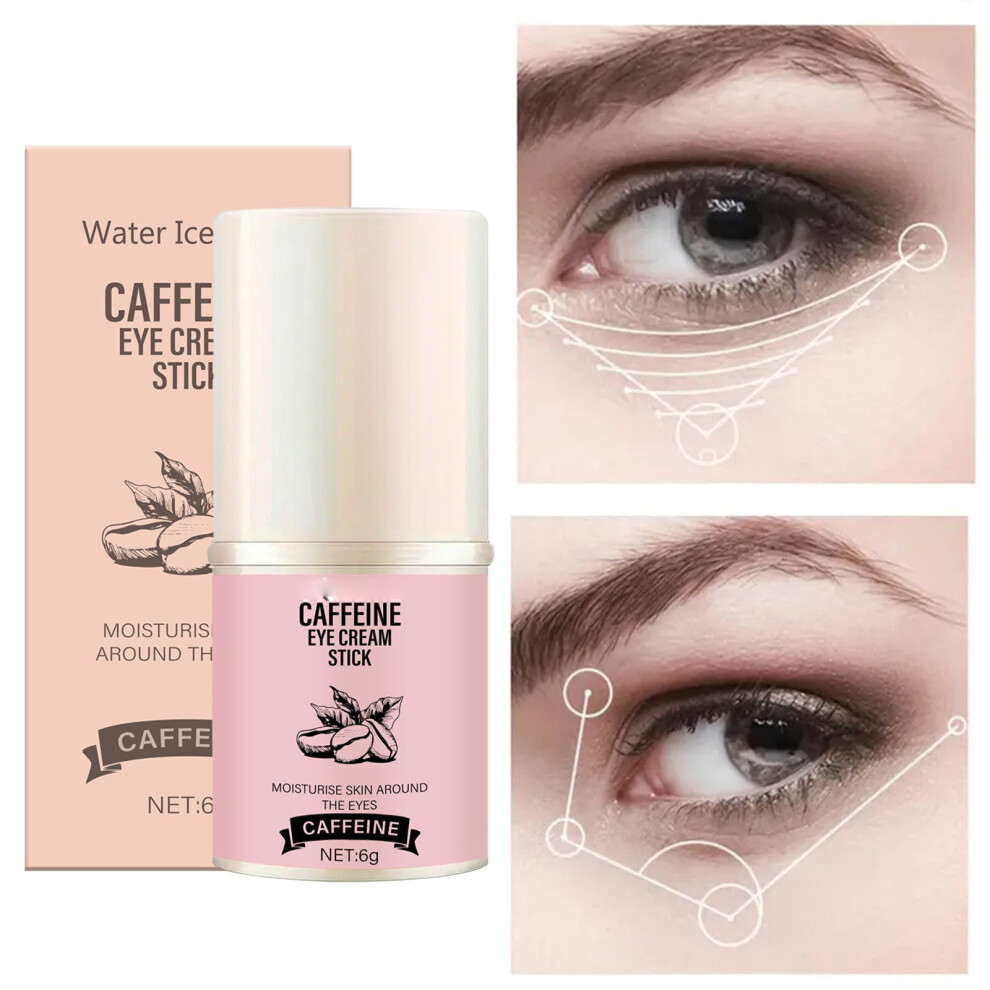 Dark/Cream (Multicolor) Tightening Moisturizing And Improving Fine Lines And Circles Around The Eyes With Caffeine Eye 6G