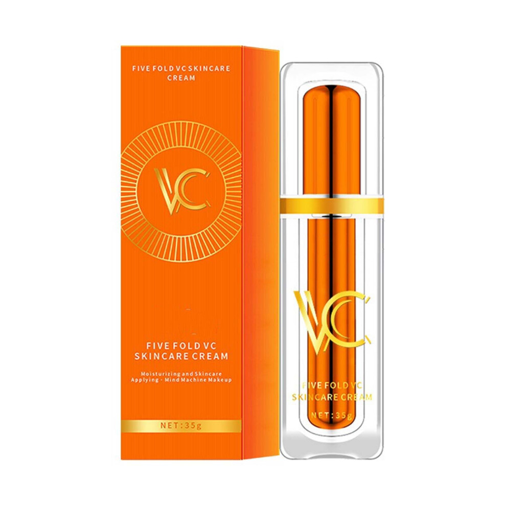 (B) Fivefold VC Moisturizing Cream Moisturizes And Unifies Tone Moisturizes And Moisturizes 35g