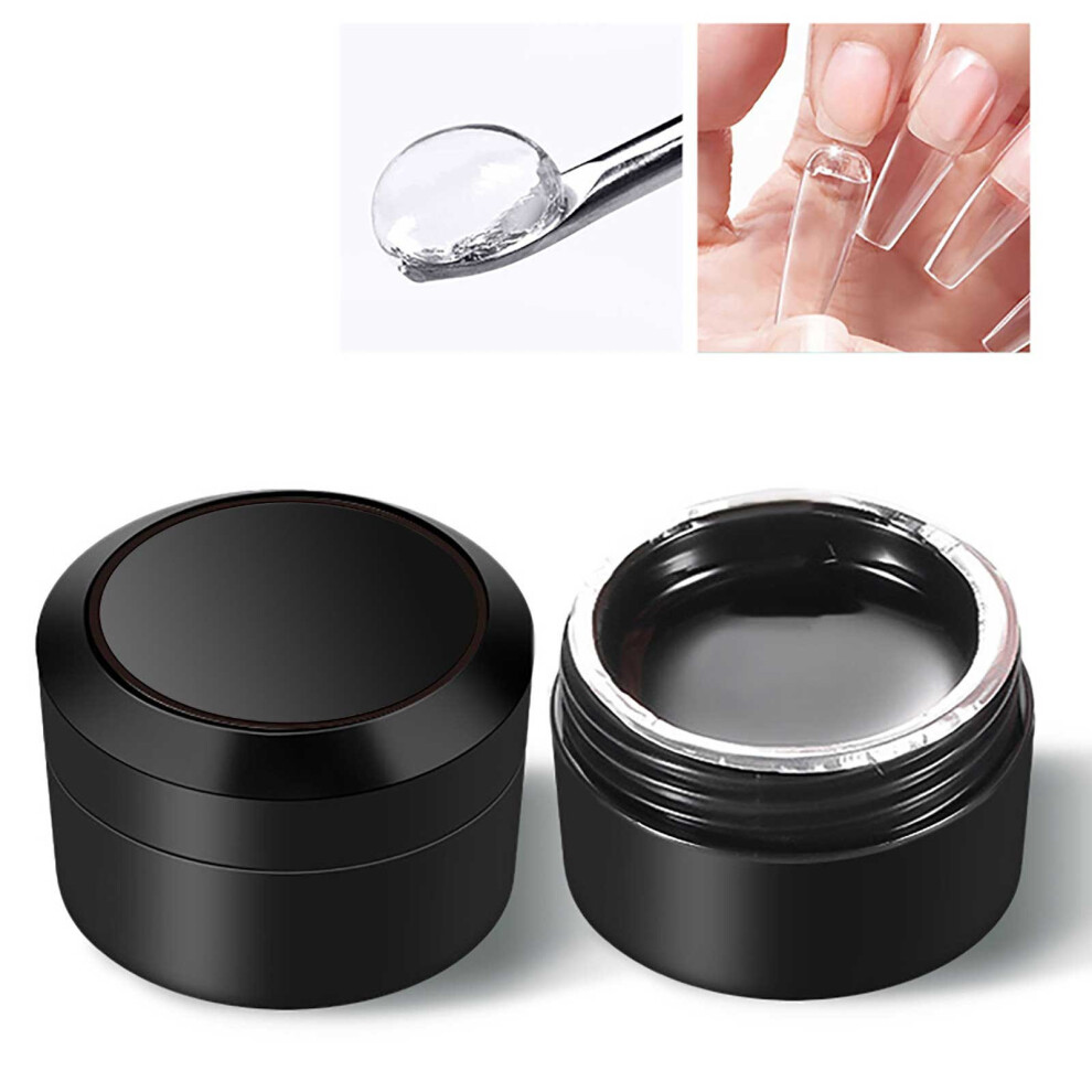 (Multicolor) Solid Nail Glue Paste Fake Nails Adhesive Firm Solid Nail Glue Manicure Tools