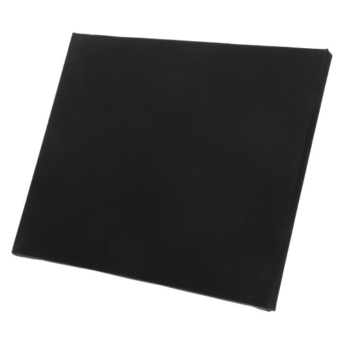 Schwarz Lack Holz Baumwolle