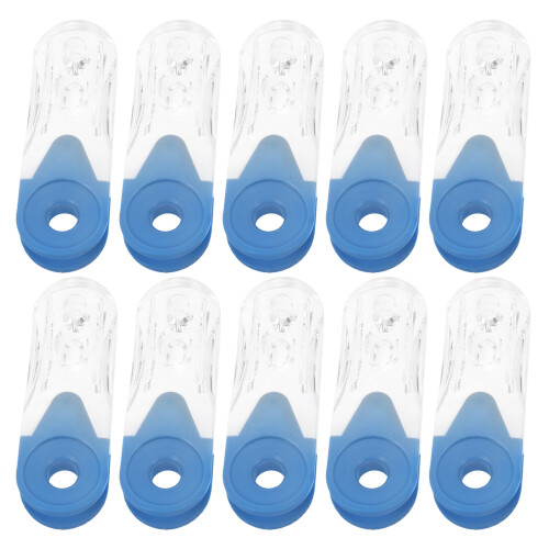 10Pcs Blue Acrylic Window Blind Cord Pulls Safety Handle for Curtains 2
