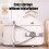 Baby Bedside Crib Sleeper Bassinet Safe Co-Sleeping With Storage Bag 11