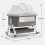 Baby Bedside Crib Sleeper Bassinet Safe Co-Sleeping With Storage Bag 13