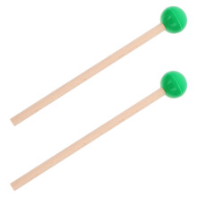 Ein Paar Zungentrommel Schlägel Für Xylophon Marimba Musikinstrument
