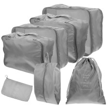 1 Set Packorganizer Für Reisekoffer Mit Kosmetik- Schuhtasche