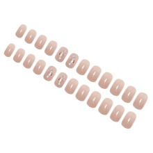 1 Set Press On Nägel, Echte Fingernägel, Künstliche Nagel Spitzen